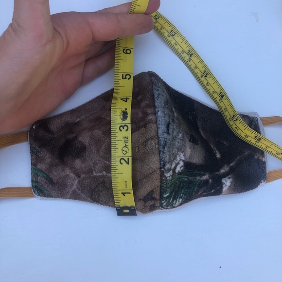 Hunter camo print fleece facemask - Picture 5 of 11